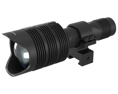 Studio photograph of the ATN IR940 infrared illuminator used to add light in zero-ambient environments