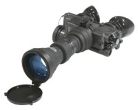 ATN PVS7 night vision goggles with a 3X Mil-Spec Magnifier Lens attached to the objective lens