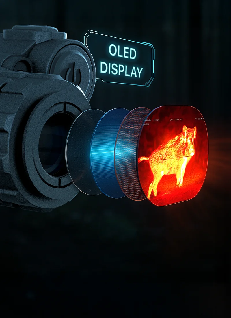 Large Full-HD OLED Display — Premium Clarity. Unmatched Comfort.