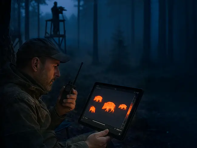 Team Hunting and Coordination