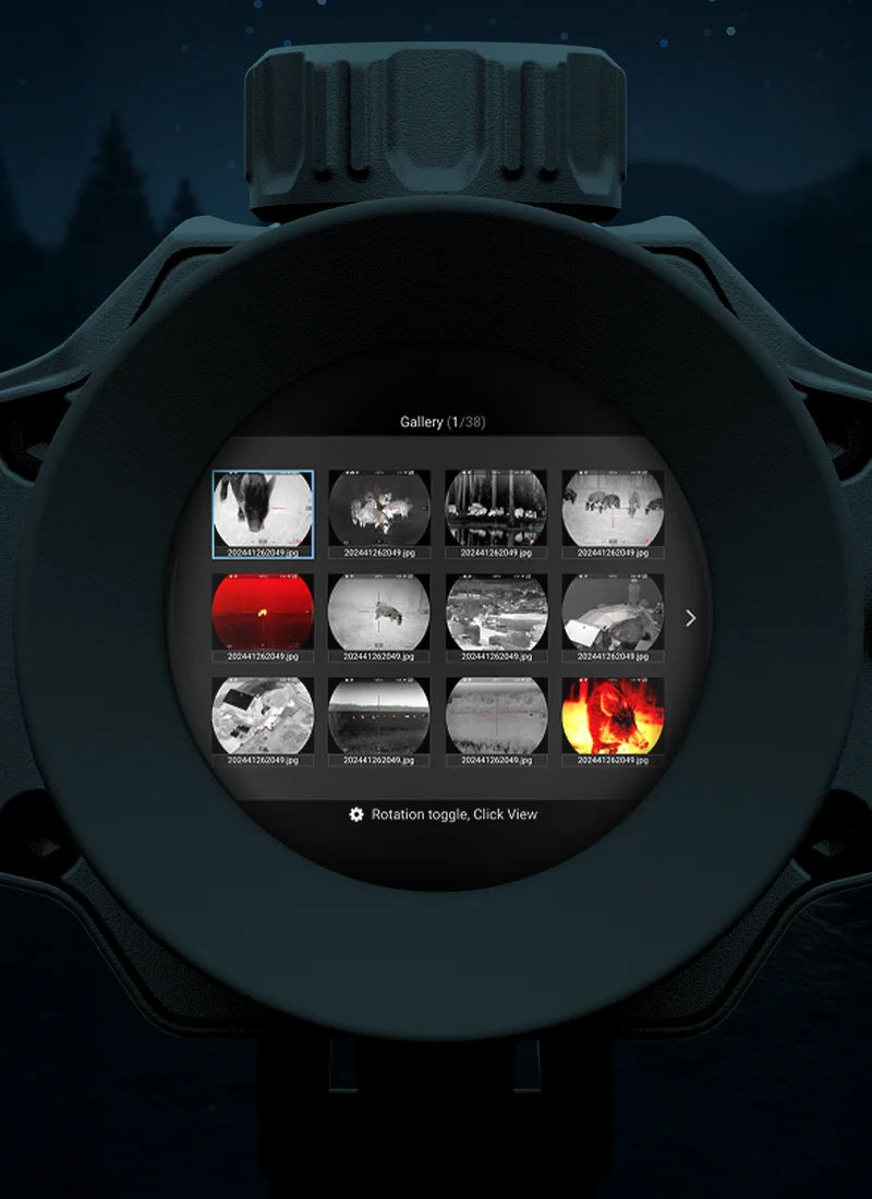 Internal Gallery — Instant Playback in the Field
