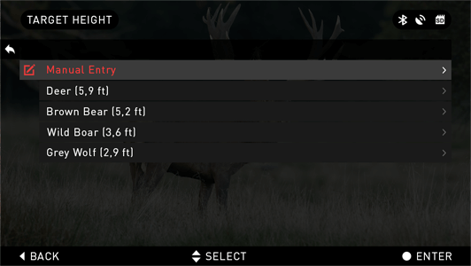 Target Height