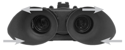 NVG-7 interpupillary distance adjustment