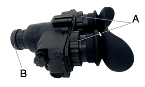 NVG-7 focusing controls