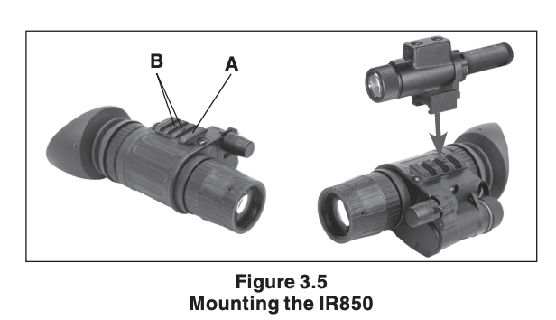 Mounting the IR850