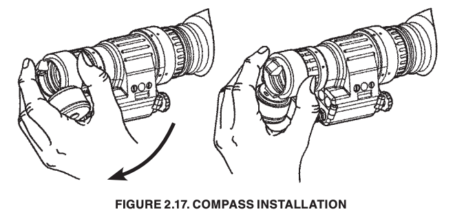 Compass installation