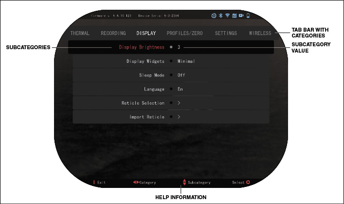 Using System Settings