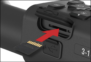 MicroSD and USB C Ports