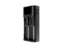 18650 2-Bay USB Portable Li-ion Battery Charger with LCD Display